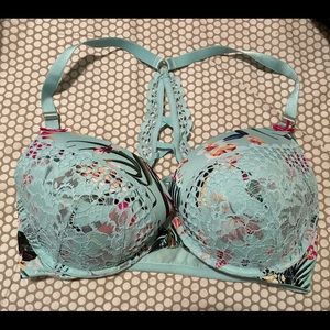 Cacique front clasp racer back bra